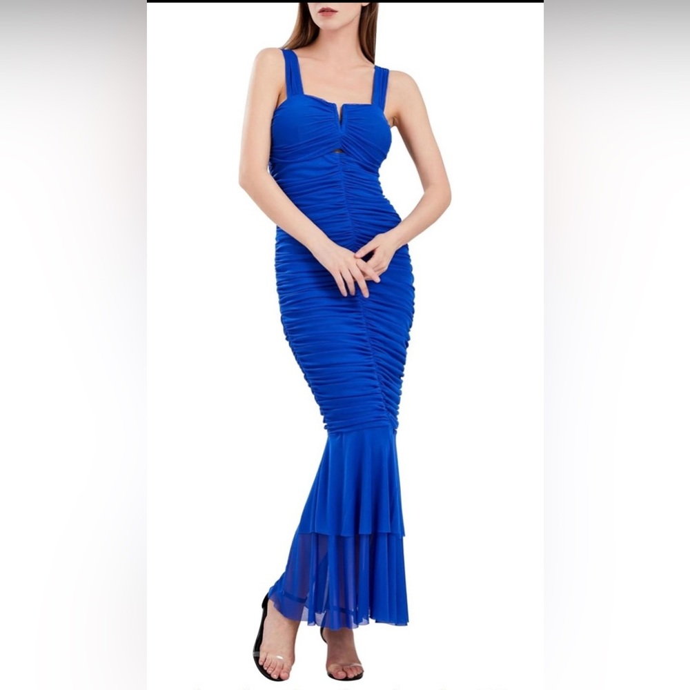 Royal Blue Fishtail Mermaid Gown